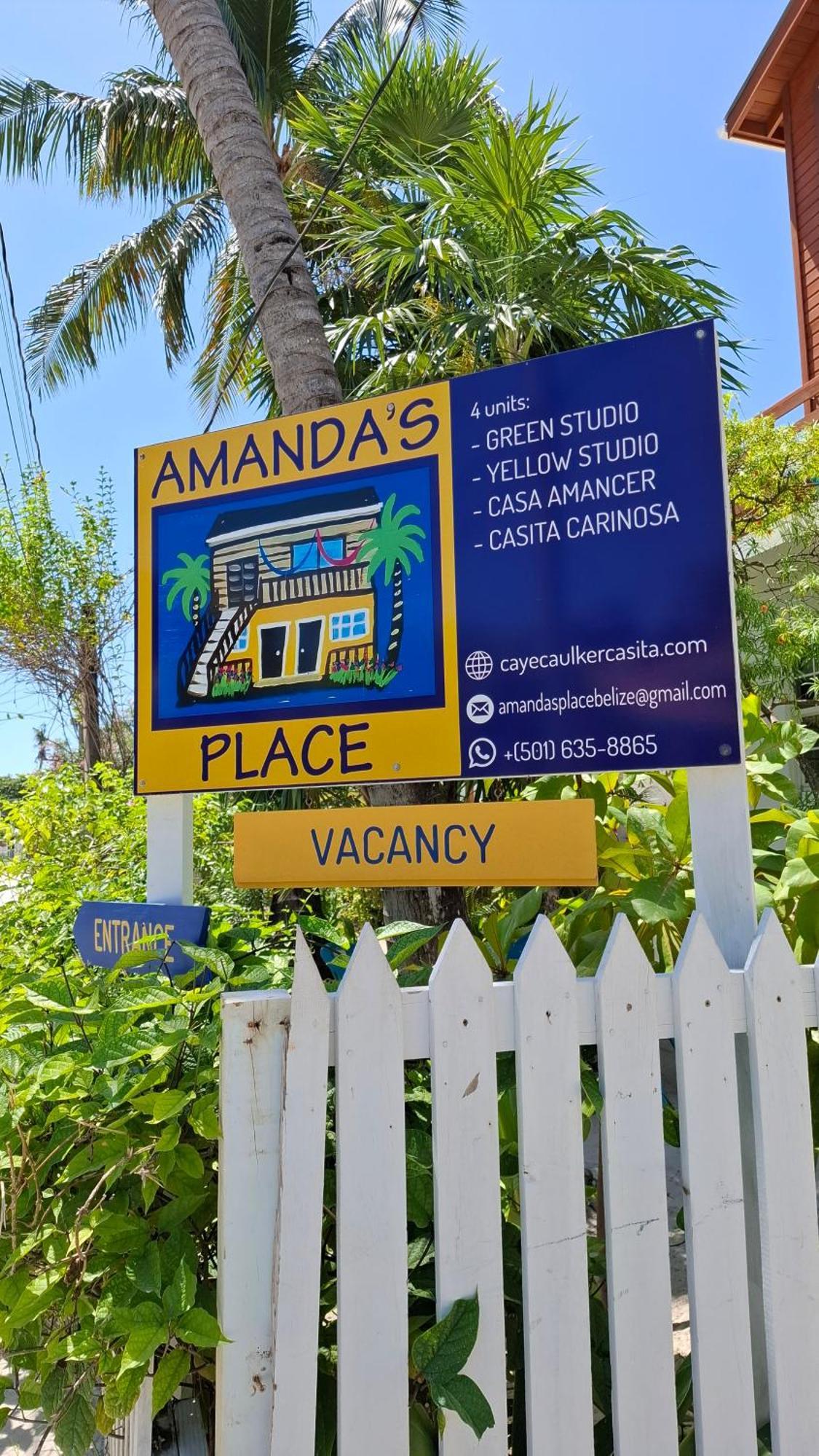 Amanda'S Place Casa Amancer - Sea View, Pool And Tropical Garden Caye Caulker Ngoại thất bức ảnh