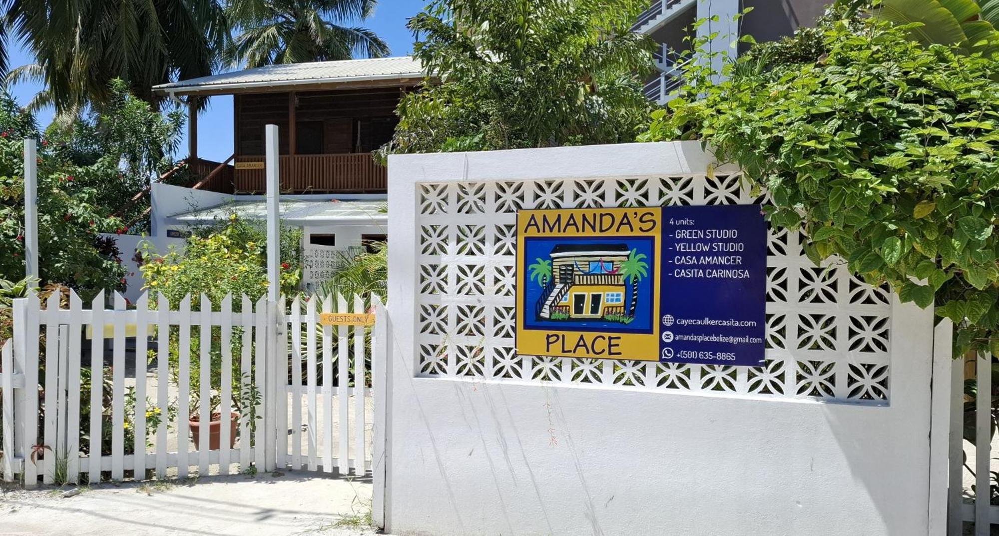 Amanda'S Place Casa Amancer - Sea View, Pool And Tropical Garden Caye Caulker Ngoại thất bức ảnh