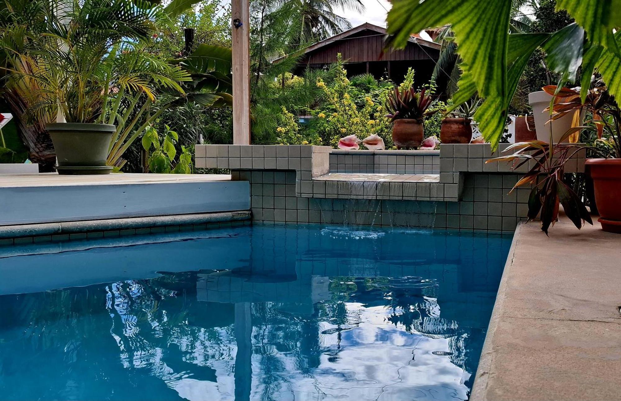 Amanda'S Place Casa Amancer - Sea View, Pool And Tropical Garden Caye Caulker Ngoại thất bức ảnh